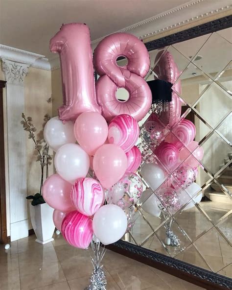 18 Birthday Balloons .